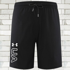 2025 RF-M649  Black Nylon Grid Casual Fitness Shorts#库带UA字