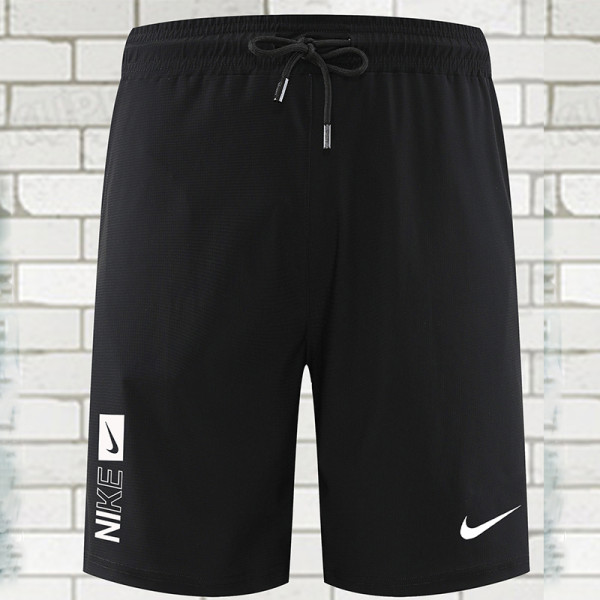 2025 RF-M643 NK  Black Nylon Grid Casual Fitness Shorts#带NIKE字