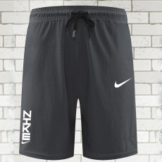 2025 RF-M641 NK Grey Nylon Grid Casual Fitness Shorts#带ZHKE字