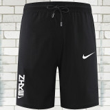 2025 RF-M641 Black Nylon Grid Casual Fitness Shorts#带ZHKE字