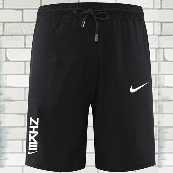 2025 RF-M641 Black Nylon Grid Casual Fitness Shorts#带ZHKE字
