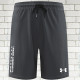 2025 RF-M649  Grey Nylon Grid Casual Fitness Shorts#灰