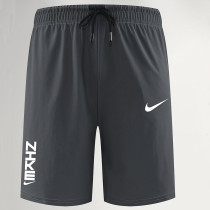2025 RF-M668 NK Grey Shan Jingping Casual Fitness Shorts#库带ZHKE字灰色