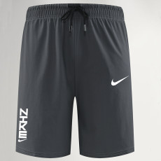 2025 RF-M668 NK Grey Shan Jingping Casual Fitness Shorts#库带ZHKE字灰色