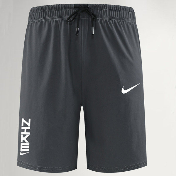 2025 RF-M668 NK Grey Shan Jingping Casual Fitness Shorts#库带ZHKE字灰色