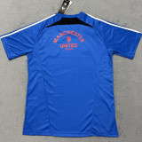 25/26  Man Utd  Blue  Fans Training Shirts
