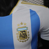 25/26 Argentina Home Special Edition Player Version Soccer Jersey