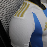 25/26 Argentina Home Special Edition Player Version Soccer Jersey