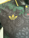 25/26 Mexico Golden Cup Flower Green Edition Player Version Soccer Jersey