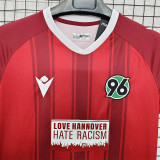 25/26 Hannover 96  Special Edition Red Fans Soccer Jersey