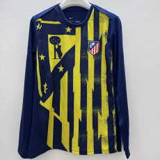 25/26  ATM  Blue Long Sleeve Training shirts