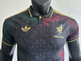 25/26 Mexico Golden Cup Flower Green Edition Player Version Soccer Jersey