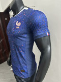 25/26 France Home  Player Version Soccer Jersey