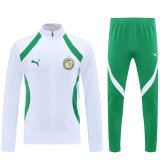 25/26 Senegal White Jacket Tracksuit