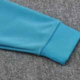 25/26 JM Lake Blue Jacket Tracksuit #2309湖蓝色