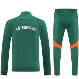 25/26 Ivory Coast Green Jacket Tracksuit