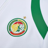 25/26 Senegal White Jacket Tracksuit