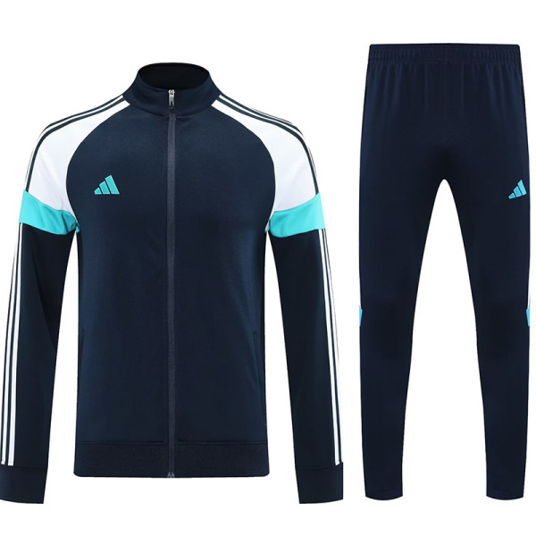25/26 AD Stone Blue Jacket Tracksuit #2313石青色