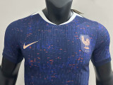 25/26 France Home  Player Version Soccer Jersey