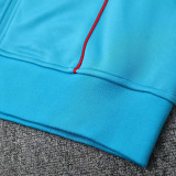 25/26 AD Lake Blue Jacket Tracksuit #2313湖蓝