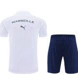 25/26  Marseille White Training Short Suit