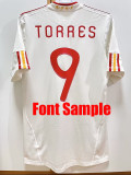 2011/2012 Spain Away Retro Soccer Jersey