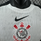 25/26 Corinthians Home  Player Version Soccer Jersey