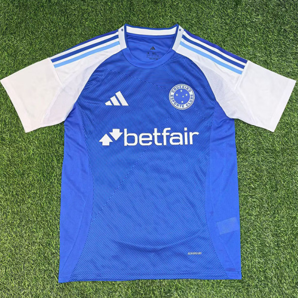 25/26  Cruzeiro Home Fans Soccer Jersey