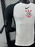 25/26 Corinthians Home  Player Version Soccer Jersey