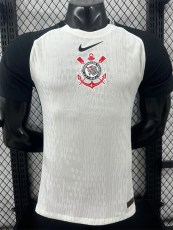 25/26 Corinthians Home  Player Version Soccer Jersey