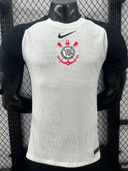 25/26 Corinthians Home  Player Version Soccer Jersey