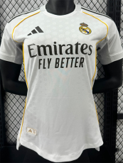 25/26 RMA Home Women  Player Version Soccer Jersey（女球员）