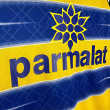 1998/1999 Parma Home  Long Sleeve Retro Soccer Jersey