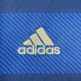 2014 Argentina Away Long Sleeve Retro Soccer Jersey (长袖)