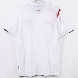 2006 England Home White Retro Soccer Jersey