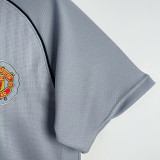 2007/2008 Man Utd Goalkeeper Grey Retro Soccer Jersey