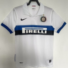 2009/2010 INT Away White Retro Soccer Jersey