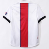 1998/1999 PSG Paris Away Retro Soccer Jersey
