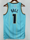 24/25 Clippers BALL # 1 Light Green City Edition Top Quality Hot Pressing NBA Jersey