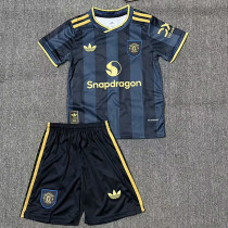 25/26 Man Utd Third Kids Soccer Jersey
