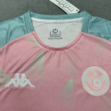 25/26 Tunisia Pink & Light BlueTraining Shirts