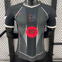 25 /26 BAR Grey Black Special Edition  Player Version Soccer Jersey