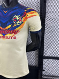 25/26 Club America  Special Edition Light Yellow Player Version Soccer Jersey