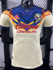 25/26 Club America  Special Edition Light Yellow Player Version Soccer Jersey