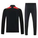 25/26 Germany Black  Retro  Jacket Tracksuit #F12