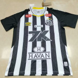 25/26 Santos FC Away  Fans  Soccer Jersey(Print All Sponsor)(新全广告)