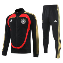 25/26 Germany Black  Retro  Jacket Tracksuit #F12