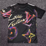 25/26 RMA LV Joint Starry Sky Edition Black  Fans Soccer Jersey