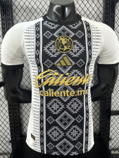 25/26 Club America  Special Edition White Grey Player Version Soccer Jersey