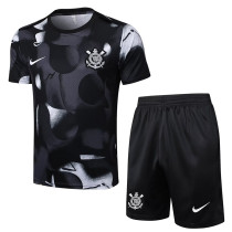25/26 Corinthians Black Training Short Suit #D2534